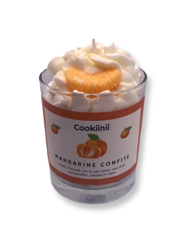 Bougie Mandarine Confite
