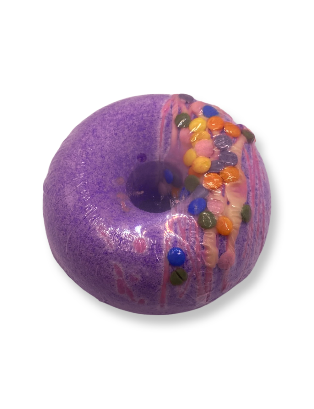 Bombe de bain XXL Violette - 180g au Beurre de Karité